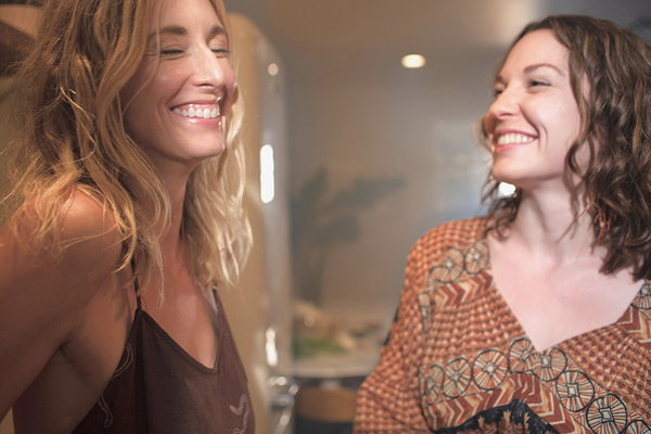 Amanda Arapoglou and Elizabeth Dorow