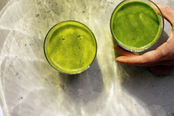Green juice recipe by vegan chef Meredith Baird
