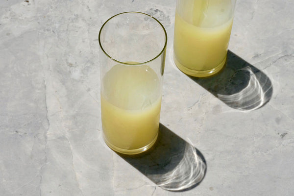 Lemonade recipe by plant based chef Meredith Baird