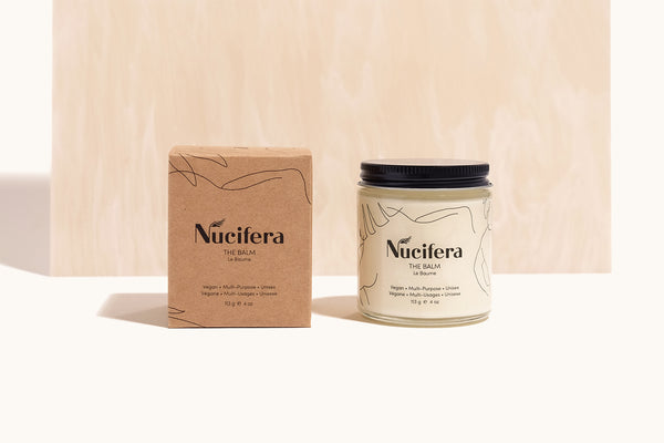 Nucifera The Balm sustainable packaging