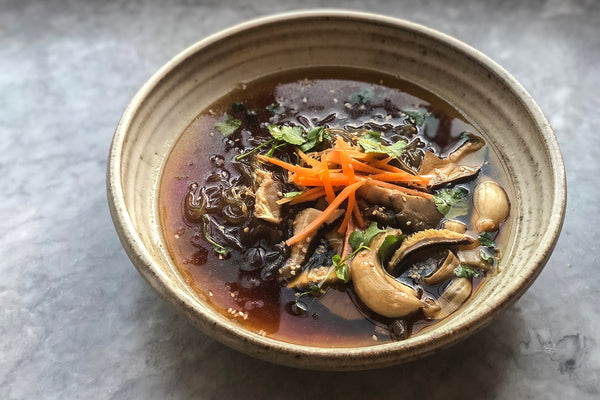 UMAMI IN A BOWL // Mushroom kelp ramen