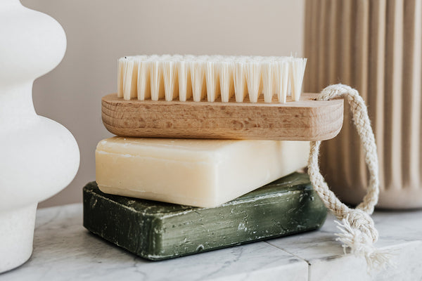 Dry brushing skincare tips with Nucifera The Balm and The Mist